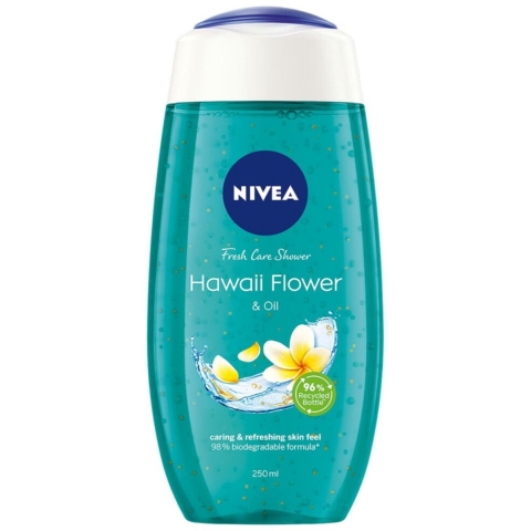 3x Nivea Douchegel Hawaii Flower&Oil 250 ml