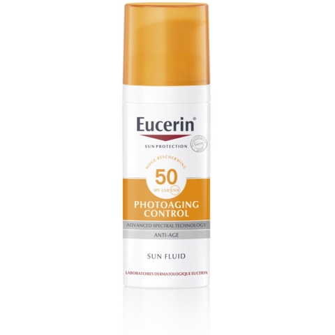 2x Eucerin Sun Photoaging Control Fluid SPF 50 50 ml