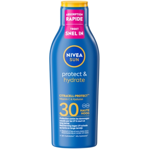 3x Nivea Sun Protect&Hydrate Zonnemelk SPF 30 200 ml
