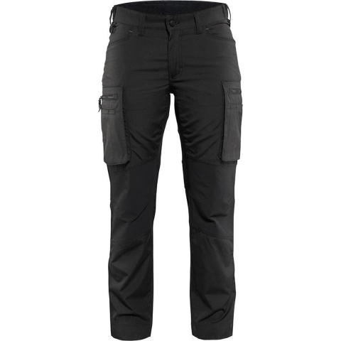 Blåkläder Dames Service werkbroek Stretch 71591845 | Zwart | Maat 34 - 7330509465585
