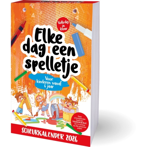 Elke dag een spelletje voor kinderen scheurkalender (Paperback)