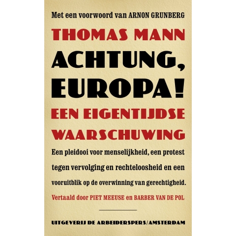 Achtung, Europa! (Paperback)