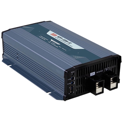 MW Mean Well NPP-1200-48 Loodaccu-lader 48 V Laadstroom (max.) 18 A