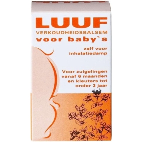 Luuf verkoudh.balsem babies 30 gr