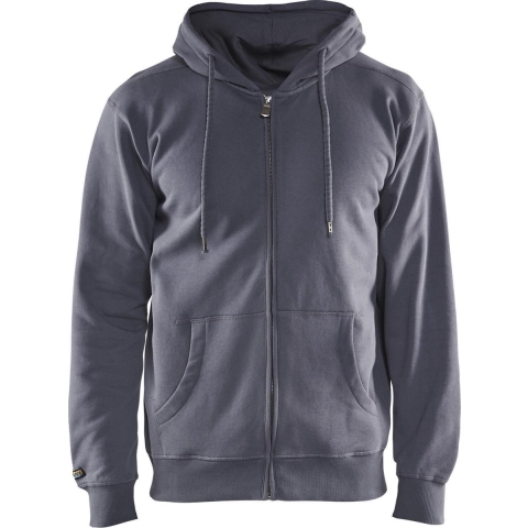 Blåkläder Hooded Sweatshirt 33661048 | Grijs | Maat S - 7330509389157