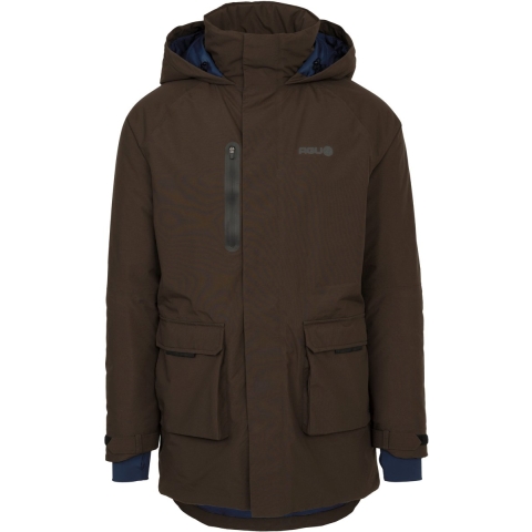 AGU Defender Winter Regenjas Urban Outdoor Heren - Ground coffee - S - Waterdicht