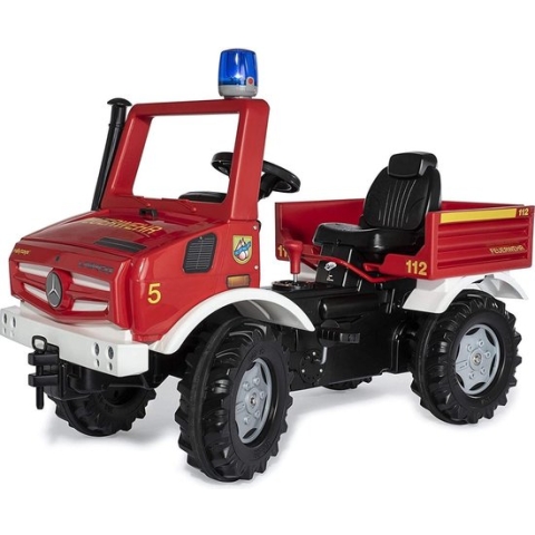 Rolly Toys 038220 RollyUnimog Fire Brandweer Trapauto
