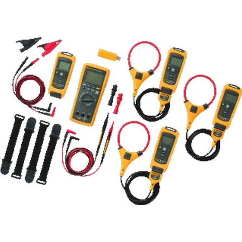 Fluke FLK-A3001 FC KIT Stroomtang, Multimeter Digitaal Grafisch display, Datalogger CAT III 1000 V, CAT IV 600 V Weergave (counts): 10000