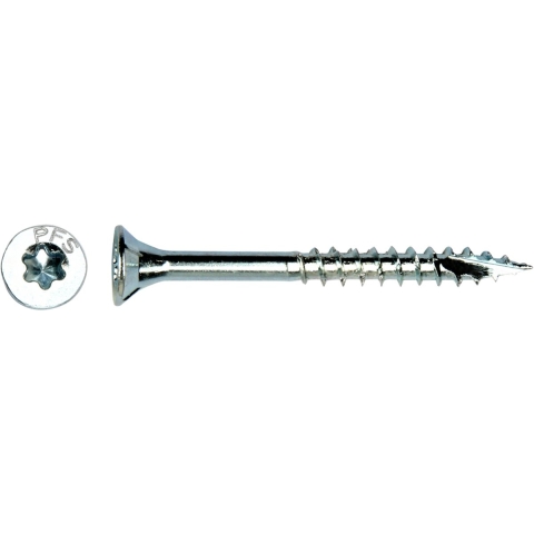 pgb-Europe PFS+ | Spaanplaatschroef PFS+ VZK-T Ø 6x140 Zn | 100 st - PFWVTG001006001403