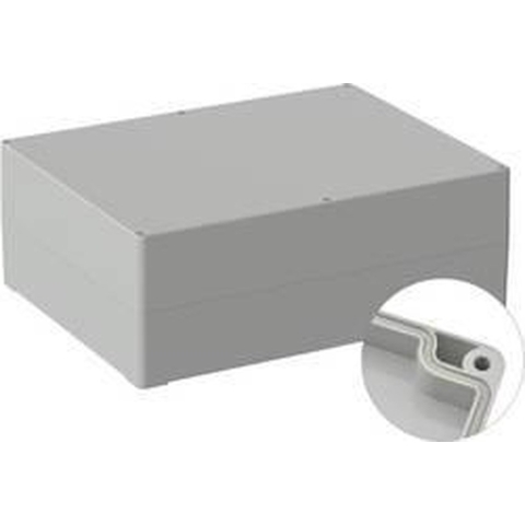 TRU COMPONENTS TC-9065580 Outdoorbehuizing 300 x 230 x 110 Polycarbonaat Grijs-wit (RAL 7035) 1 stuk(s)