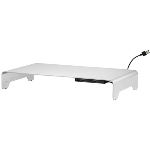 My Wall HT46L Monitorstandaard Hoogte: 63 mm (max) Zilver