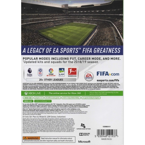 FIFA 19 Legacy Edition