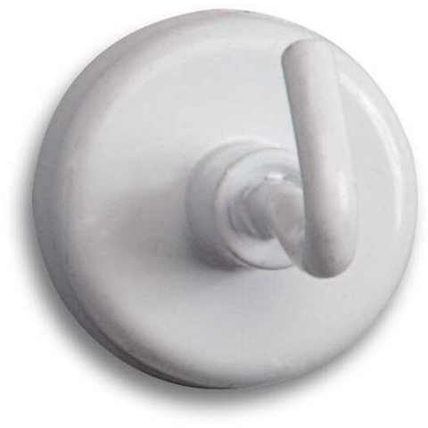 Maul Magneet (Ø x h) 25 mm x 36 mm Rond, Met haak Wit 5 stuk(s) 6157802