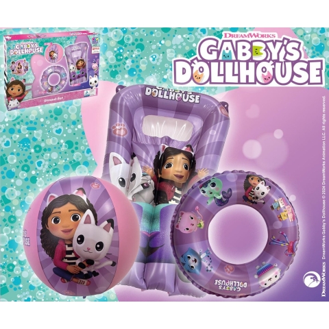 Gabby's Dollhouse Zwemset Paars