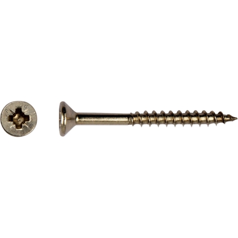 pgb-Europe PGB-FASTENERS | Spaanplaatschroef VZK-Z Ø 6,00x80 A2 | 200 st PGWVZGA00006000803