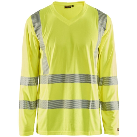 Blåkläder UV-T-Shirt lange mouw High-Vis 33851013 | High-Vis Geel | Maat 4XL - 7330509523926