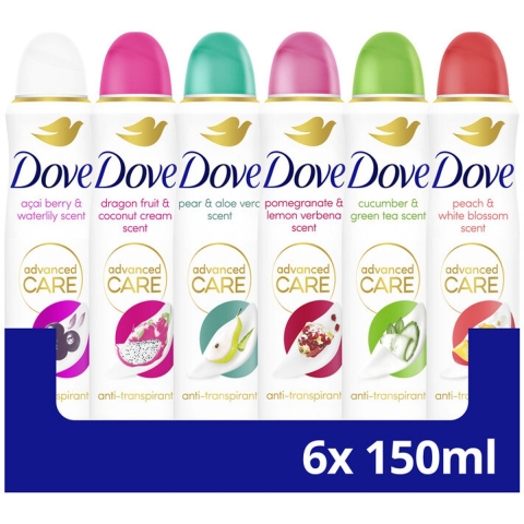 Dove Deodorant Core Collection Pakket
