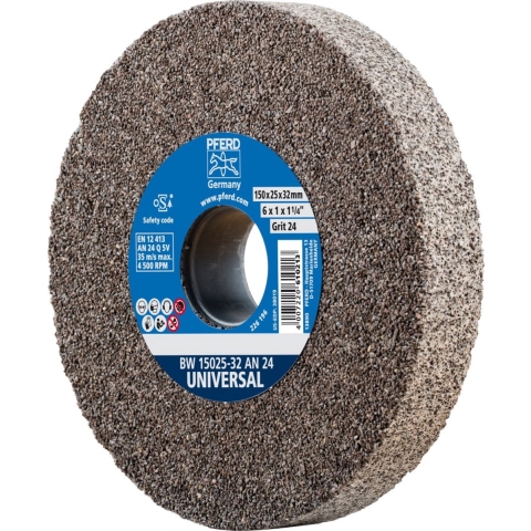 PFERD TOOLS 39008426 Schuurblokschijf Diameter 150 mm Boordiameter 32 mm Staal, RVS, Gietijzer 1 stuk(s)