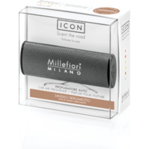Millefiori Milano Icon Auto Luchtverfrisser Urban Sandalo Bergamotto 35 gr