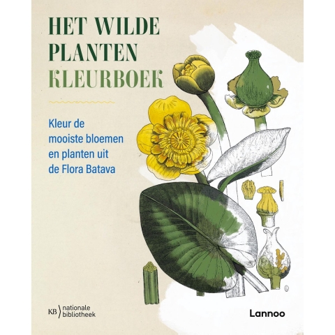 Het wilde planten kleurboek (Paperback)