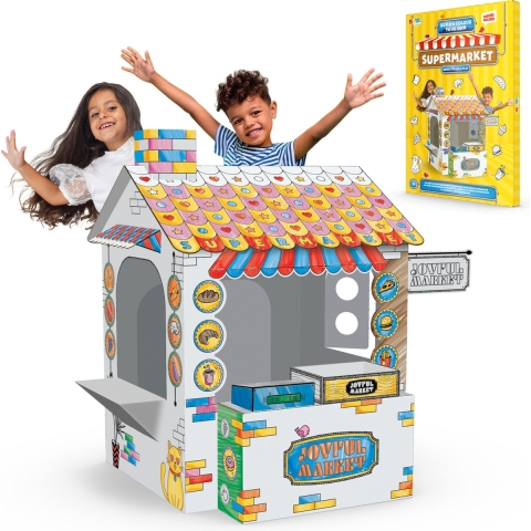 Speeltent bouw je eigen supermarkt