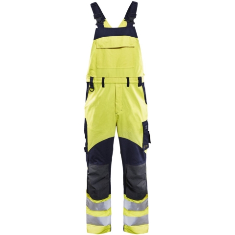 Blåkläder Multinorm bretelbroek Inherent 28891512 | High-Vis Geel/Marineblauw | Maat 46 - 7330509618769