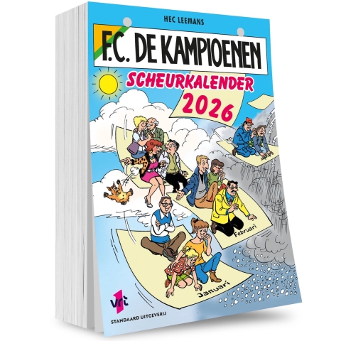 F.C. De Kampioenen scheurkalender 2026 (Kalender)