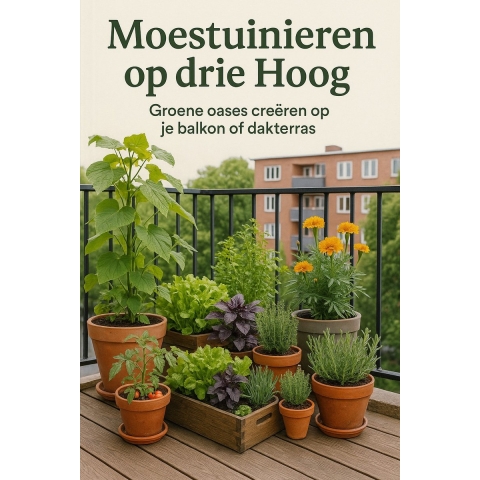 Moestuinieren op drie Hoog (Paperback)