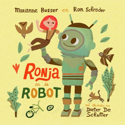 Ronja en de robot (Hardback)