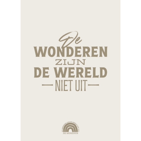 De wonderen zijn de wereld niet uit (Paperback)