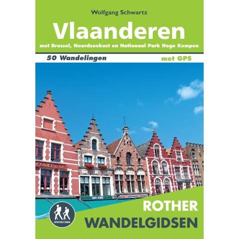 Rother wandelgids Vlaanderen (Paperback)