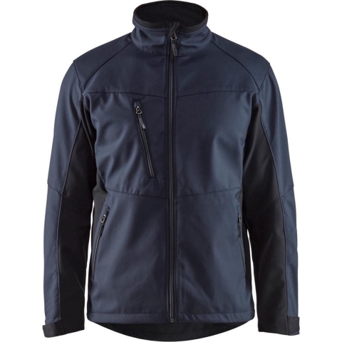 Blåkläder Softshell Jack 49502516 | Donker marineblauw/Zwart | Maat 3XL - 7330509534892
