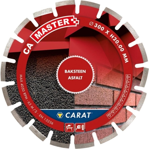 Carat DIAMANTZAAG ASFALT Ø350x25,40MM, CA MASTER - CAM3504000 - CAM3504000