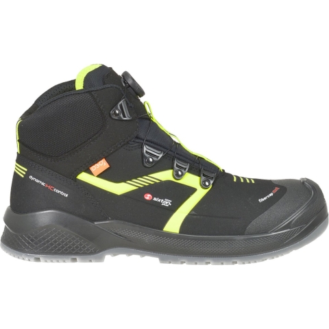 Sixton Peak Scatto BOA 43459-01 S3 | Zwart/Geel | Maat 48 - 00.091.163.48