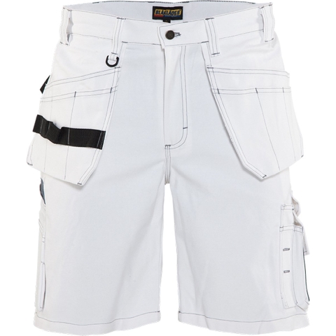 Blåkläder Short 15361210 | Wit | Maat 46 - 7330509194324