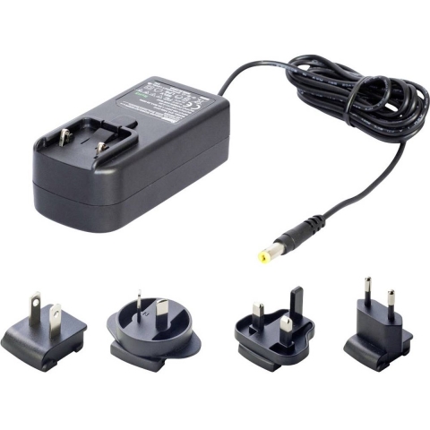 Dehner Elektronik SYS 1460-1105-W2E 2,1x5,5x11mm with Plug-Set: EU/US/UK/AUS AC/DC desktop- en stekkernetvoeding 5 V/DC 2.1 A 10.5 W Met adapter voor