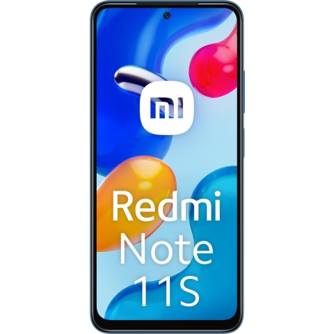 Xiaomi Redmi Note 11S - Smartphone - 6,43"Octa Core 6 GB RAM 64 GB - Blauw