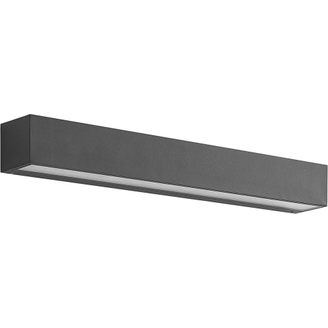 Lucande - Krylo Buiten Wandlamp IP65 Graphite