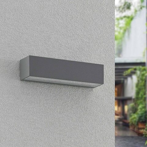 Arcchio - Lengo Buiten Wandlamp Grijs