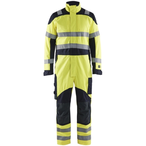 Blåkläder Multinorm Inherent overalls 60891512 | High-Vis Geel/Marineblauw | Maat 56 - 7330509626047