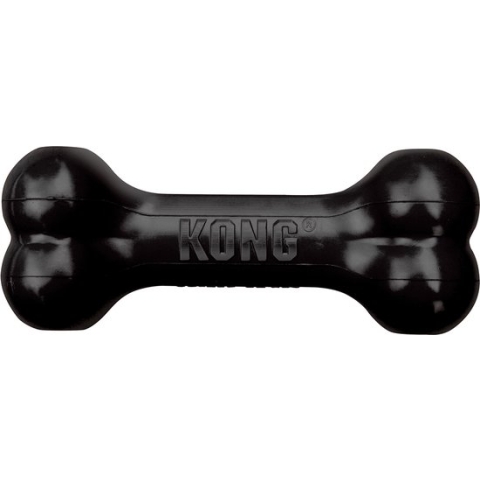 Kong Extreme Goodie Bone - Large - Zwart - Rubber - 22 cm
