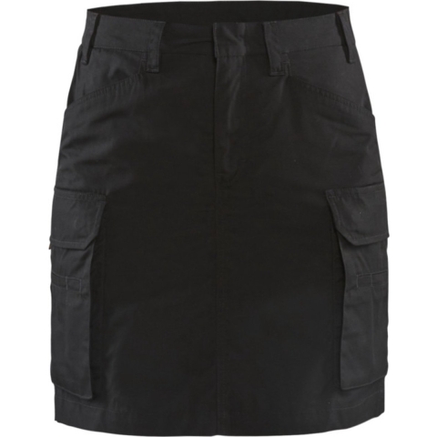 Blåkläder Service rok met stretch 71481845 | Zwart | Maat 32 - 7330509717196