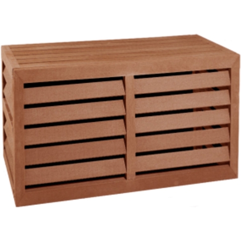 Evolar Omvormer Omkasting WPC Tropical Teak