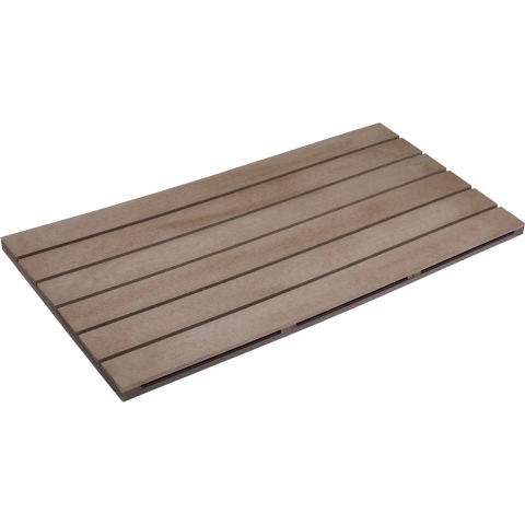 Evolar Bottom Panel voor Airco Omkasting Walnut Grey WPC Large