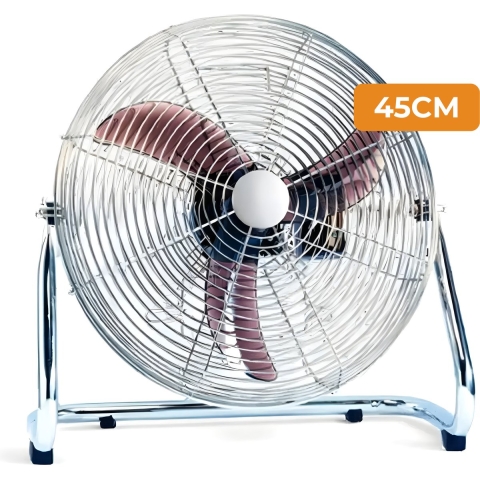 Evolar EVO-18FL Vloerventilator Zilver