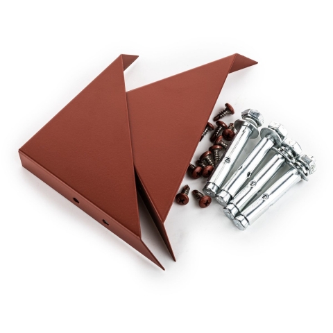 Evolar Evo-cover Bevestigingsset Steenrood