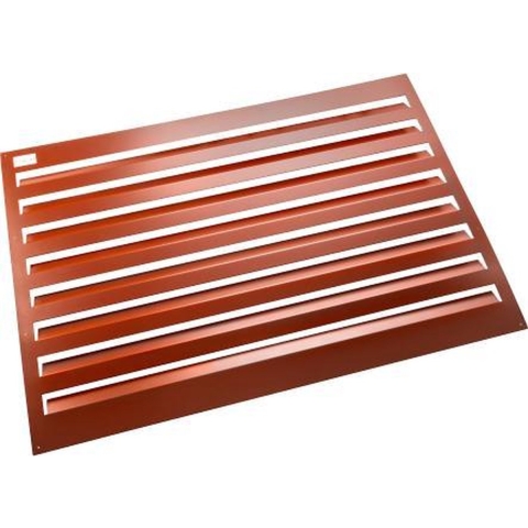 Evolar Achterplaat voor Airco Omkasting Steenrood Small