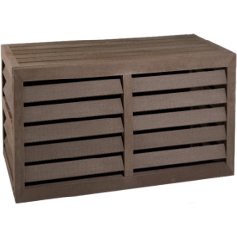 Evolar Omvormer Omkasting WPC Walnut Grey