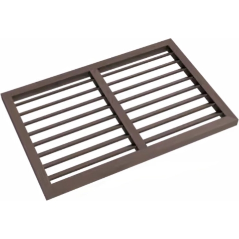 Evolar Achterplaat voor Airco Omkasting Walnut Grey XS