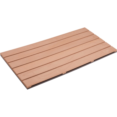Evolar Bottom Panel voor Airco Omkasting Tropical Teak WPC Small